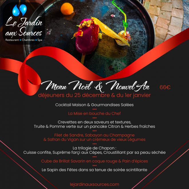 Menu Noël & Nouvel An